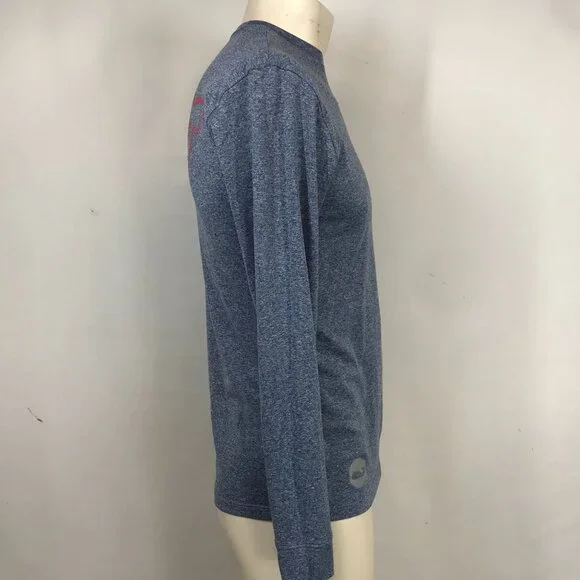 VINEYARD VINES - MEN'S XS -BLUE CREW NECK LONG SLEEVE PERFORMANCE T-SHIRT - Picture 5 of 7